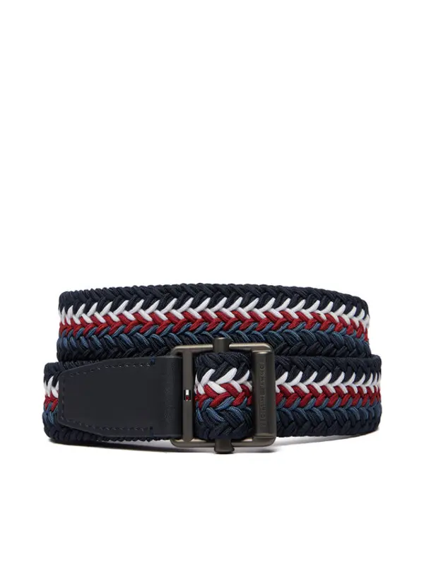 Tommy Hilfiger Tommy Hilfiger Remen Roller Buckle Webbing 3.5 Belt AM0AM14187 Tamnoplava