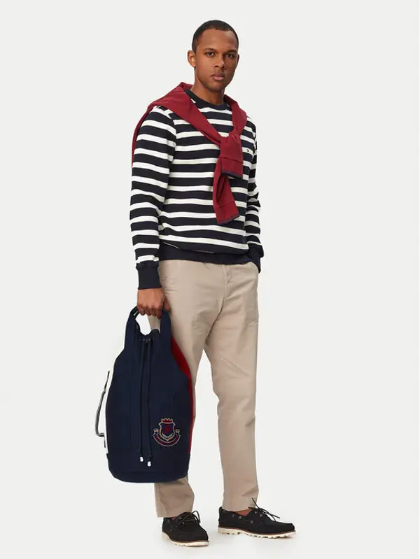 Tommy Hilfiger Tommy Hilfiger Ruksak Hertiage Logo Patch Crossbody Sling Bag AM0AM14264 Tamnoplava