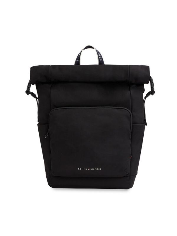 Tommy Hilfiger Tommy Hilfiger Ruksak Skyline Rolltop AM0AM11921 Crna