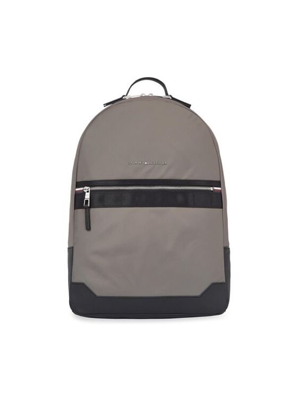 Tommy Hilfiger Tommy Hilfiger Ruksak Th Elevated Nylon Backpack AM0AM11573 Siva