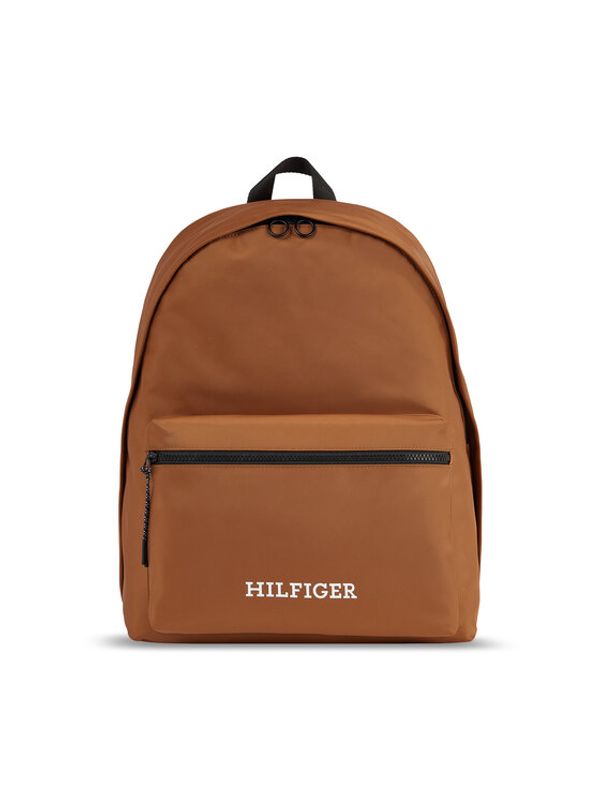 Tommy Hilfiger Tommy Hilfiger Ruksak Th Monotype Dome Backpack AM0AM12112 Bež