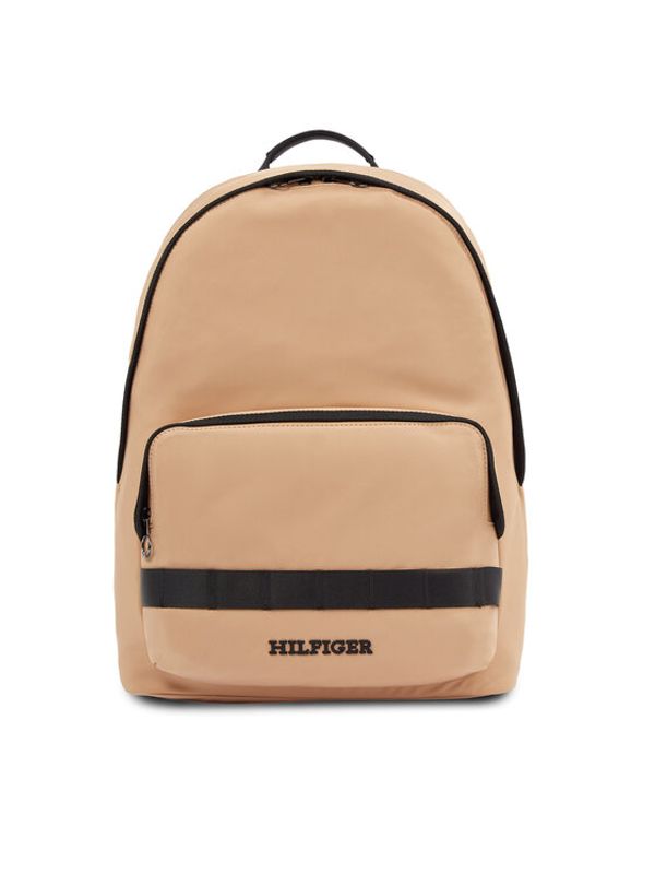 Tommy Hilfiger Tommy Hilfiger Ruksak Th Monotype Dome Backpack AM0AM12202 Kaki