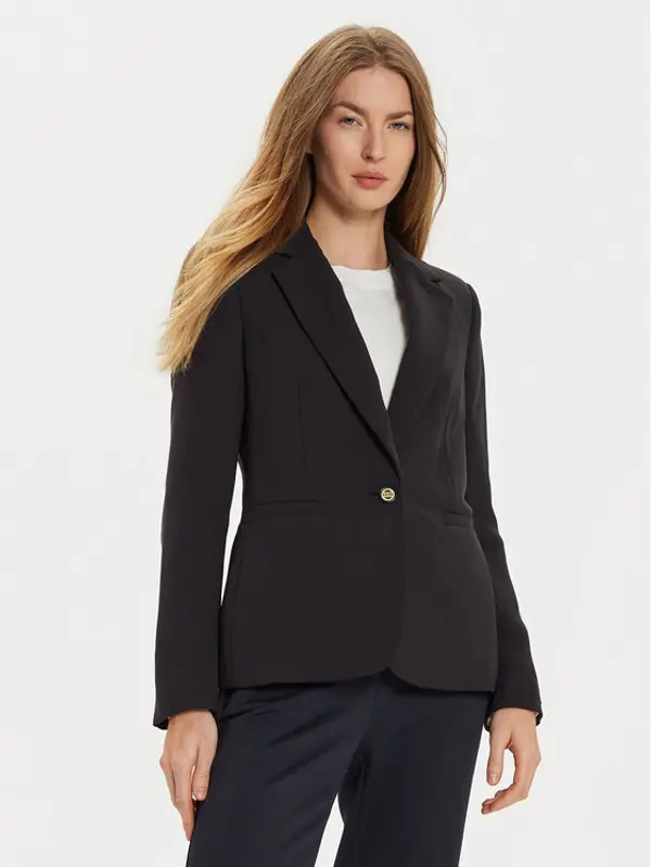 Tommy Hilfiger Tommy Hilfiger Sakoi WW0WW44096 Crna Slim Fit