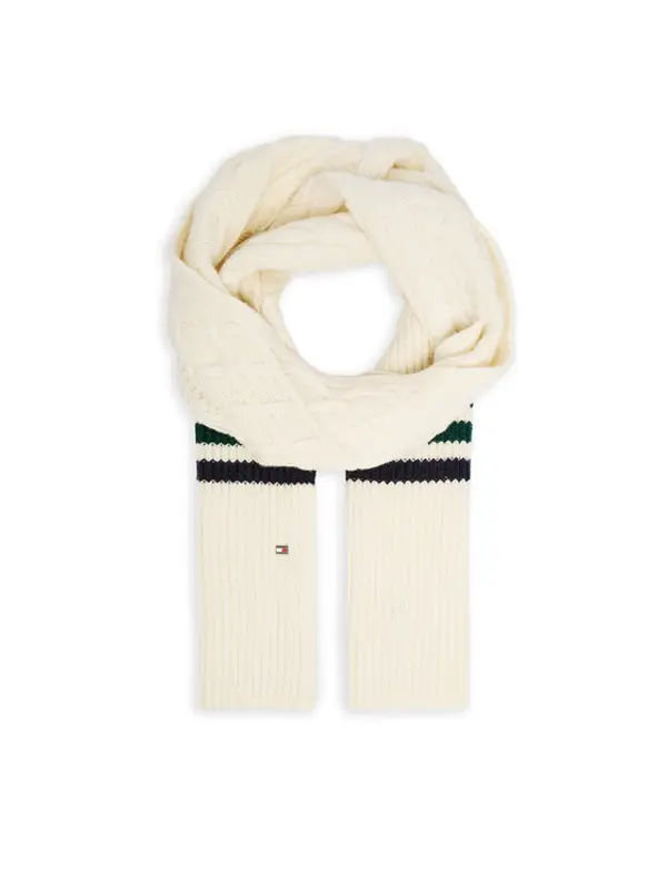 Tommy Hilfiger Tommy Hilfiger Šal AM0AM12831 Écru