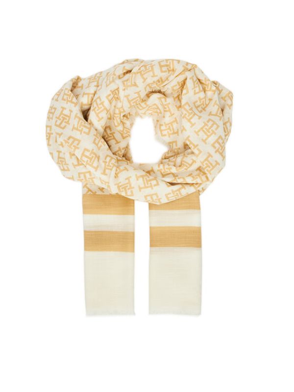Tommy Hilfiger Tommy Hilfiger Šal Beach Summer Mono Scarf AW0AW16030 Bež