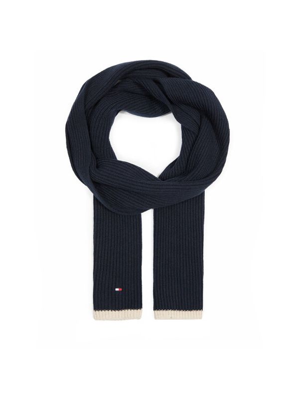 Tommy Hilfiger Tommy Hilfiger Šal Block Flag Scarf AM0AM12061 Tamnoplava