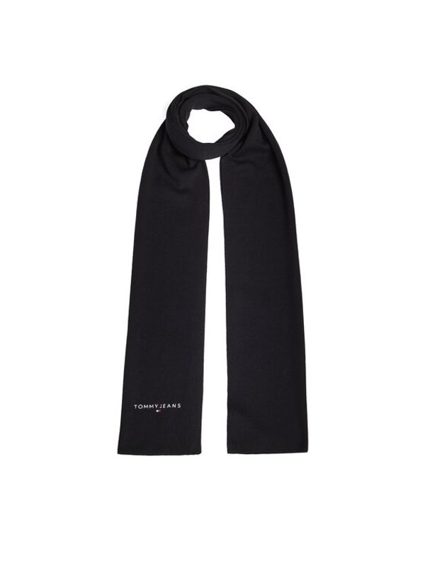 Tommy Hilfiger Tommy Hilfiger Šal Linear Logo AM0AM12649 Crna