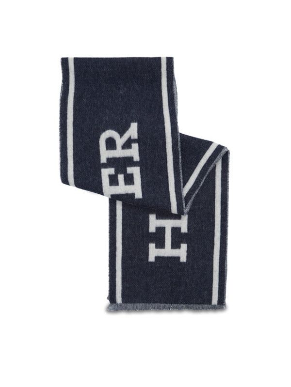Tommy Hilfiger Tommy Hilfiger Šal Monotype Scarf AM0AM11738 Tamnoplava