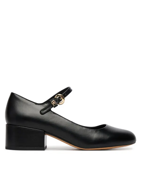 Tommy Hilfiger Tommy Hilfiger Salonke Heeled Maryjane Buckle FW0FW09347 Crna