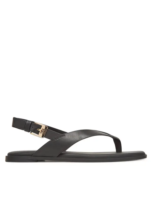 Tommy Hilfiger Tommy Hilfiger Sandale Color Block Thong Flat Sandal FW0FW08883 Crna