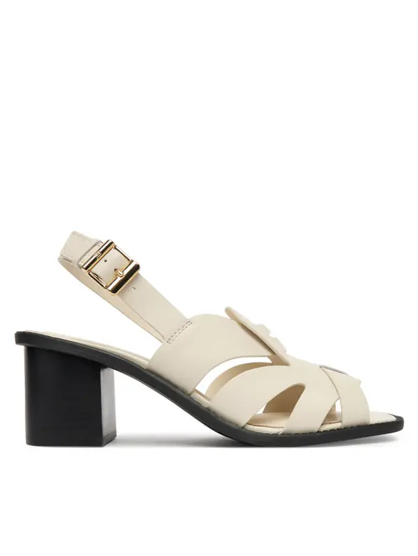Tommy Hilfiger Tommy Hilfiger Sandale Cross Blocked Heel Sandal FW0FW09135 Bijela
