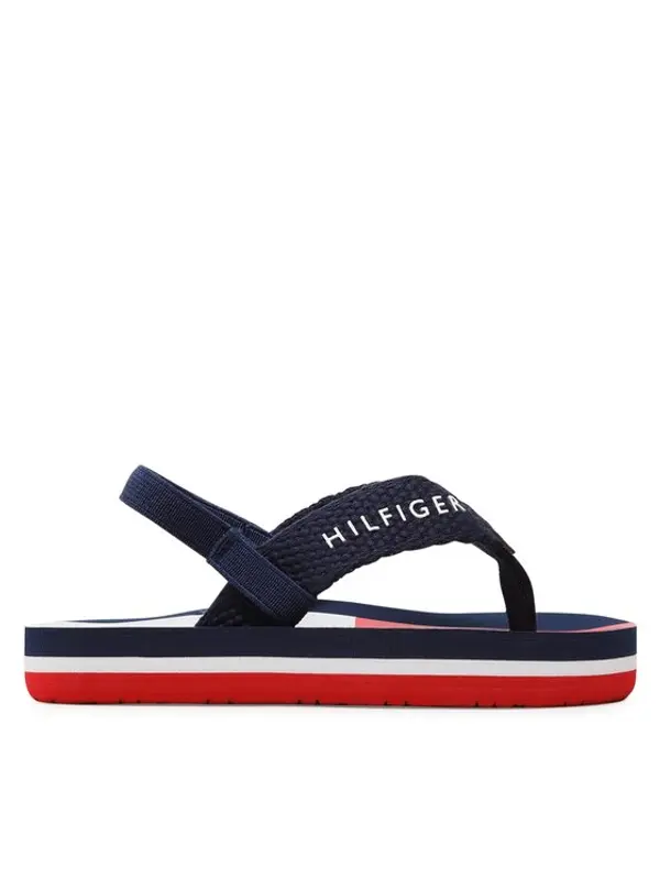 Tommy Hilfiger Tommy Hilfiger Sandale Flag Flap Flop T1B8-32917-0058 Tamnoplava