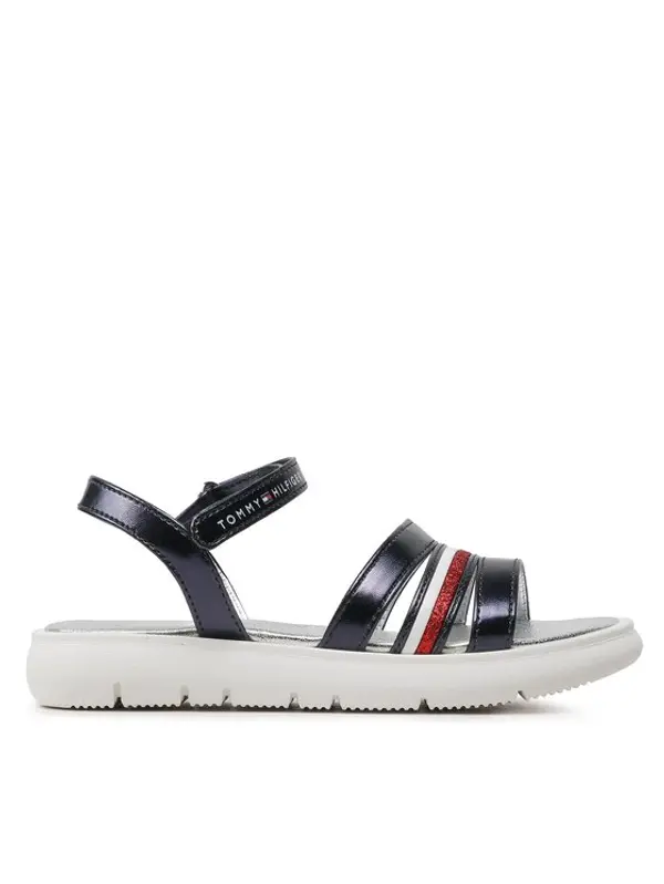 Tommy Hilfiger Tommy Hilfiger Sandale Stripes Velcro T4A2-32771-1372 M Tamnoplava