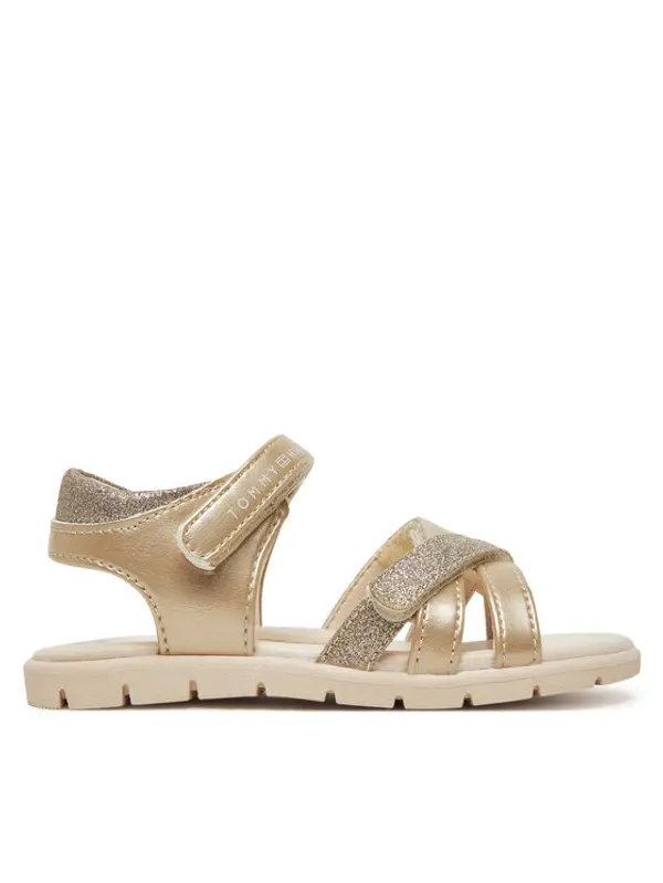 Tommy Hilfiger Tommy Hilfiger Sandale T1A2-33771-1381 S Zlatna