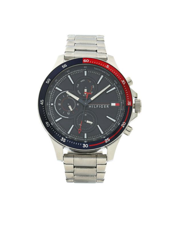 Tommy Hilfiger Tommy Hilfiger Sat Bank 1791718 Srebrna