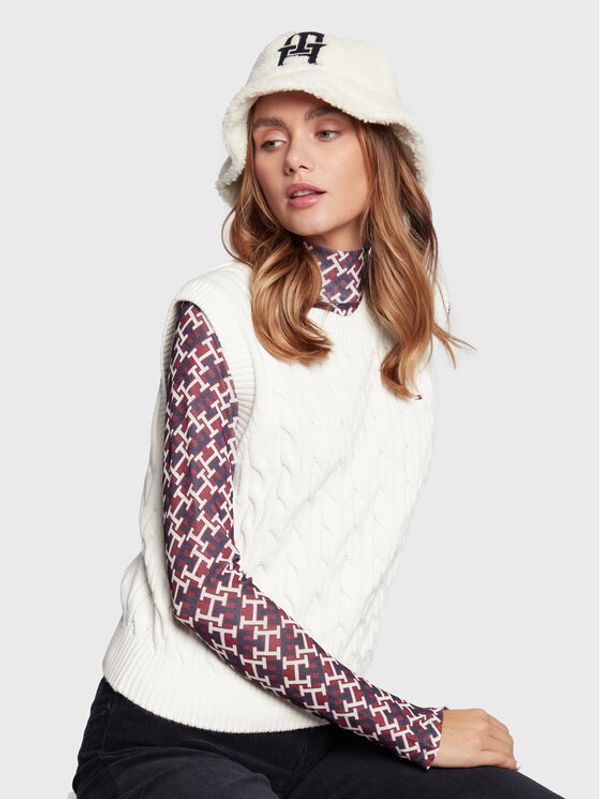 Tommy Hilfiger Tommy Hilfiger Šešir Monogram AW0AW14287 Écru