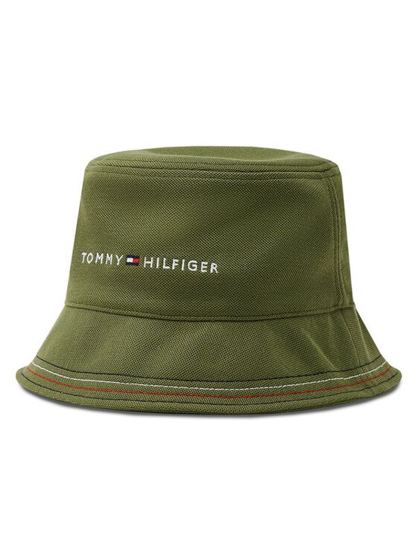 Tommy Hilfiger Tommy Hilfiger Šešir Skyline Bucket AM0AM10863 Zelena