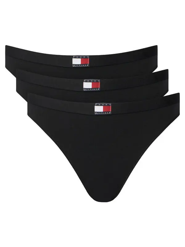 Tommy Hilfiger Tommy Hilfiger Set bikini gaćica﻿ UW0UW06141 Crna