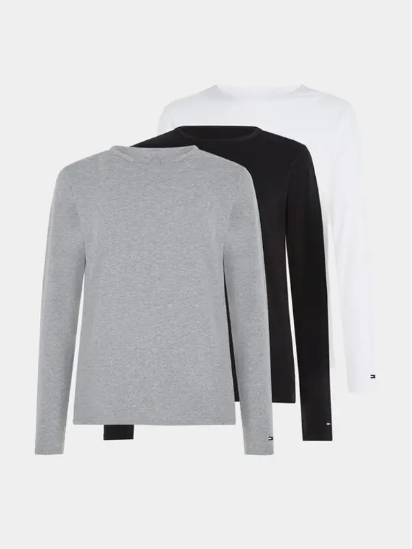Tommy Hilfiger Tommy Hilfiger Set majica dugih rukava﻿ UM0UM03022 Šarena Slim Fit