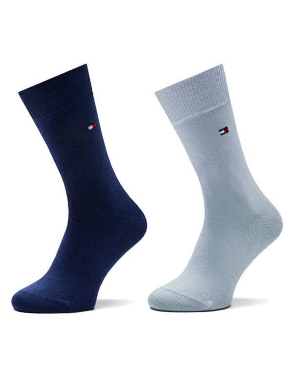 Tommy Hilfiger Tommy Hilfiger Set od 2 para dječjih visokih čarapa 391334074 Svijetloplava