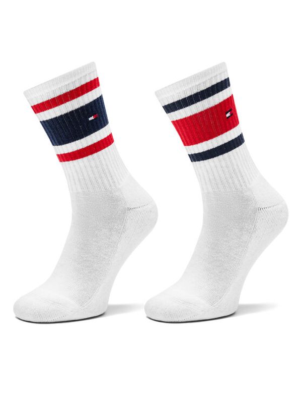 Tommy Hilfiger Tommy Hilfiger Set od 2 para dječjih visokih čarapa 701229942 Bijela