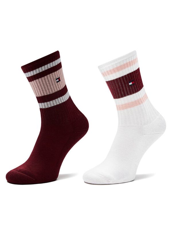 Tommy Hilfiger Tommy Hilfiger Set od 2 para dječjih visokih čarapa 701229942 Smeđa