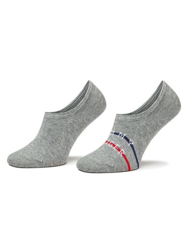 Tommy Hilfiger Tommy Hilfiger Set od 2 para muških niskih čarapa 701222189 Siva