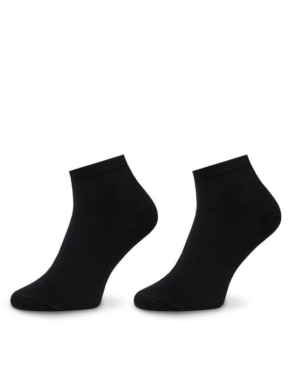 Tommy Hilfiger Tommy Hilfiger Set od 2 para niskih ženskih čarapa Dobotex BV 373001001 Crna
