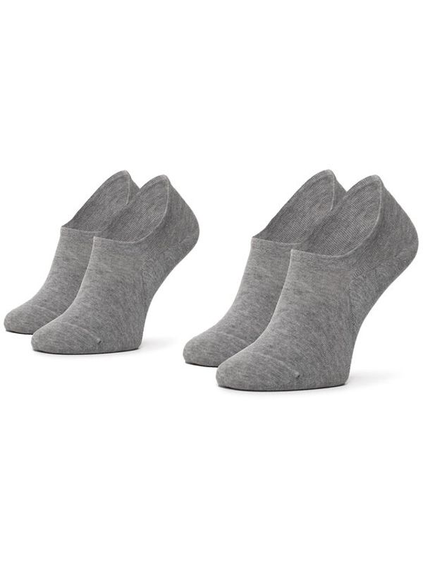 Tommy Hilfiger Tommy Hilfiger Set od 2 para unisex niskih čarapa 382024001 Siva