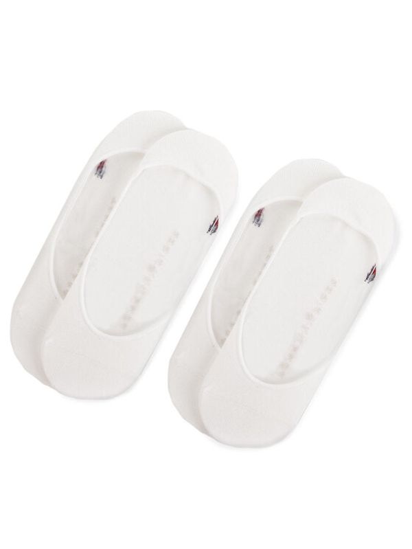 Tommy Hilfiger Tommy Hilfiger Set od 2 para ženskih niskih čarapa 343025001 Bijela