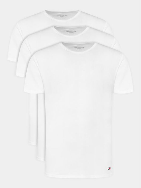 Tommy Hilfiger Tommy Hilfiger Set od 3 majice UM0UM03138 Bijela Regular Fit