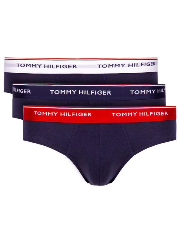 Tommy Hilfiger Tommy Hilfiger Set od 3 para muških slip gaća 3p Brief 1U87903766 Tamnoplava