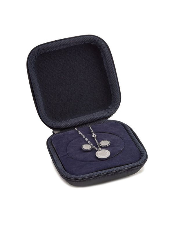 Tommy Hilfiger Tommy Hilfiger Set ogrlica i naušnice 2770170 Srebrna