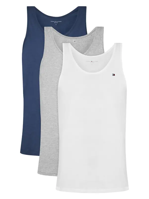 Tommy Hilfiger Tommy Hilfiger Set potkošulja bez rukava﻿ UM0UM03867 Šarena Slim Fit