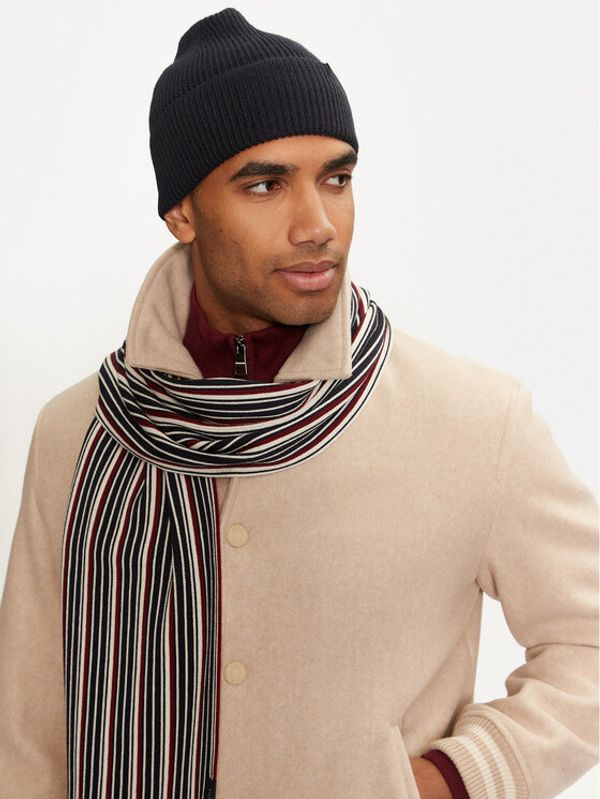 Tommy Hilfiger Tommy Hilfiger Set šal i kapa Th Corp Love AM0AM12939 Tamnoplava