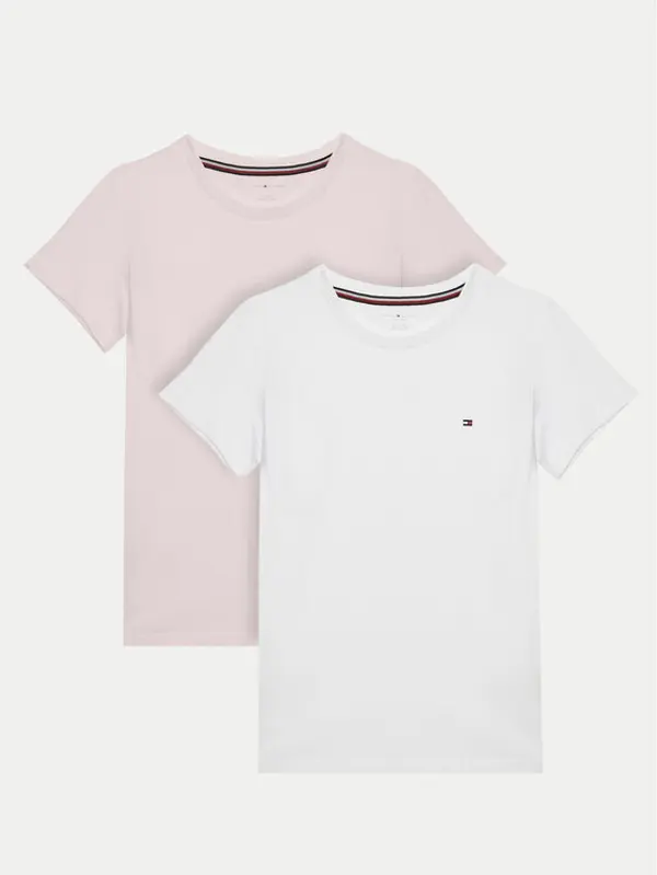 Tommy Hilfiger Tommy Hilfiger Set t-shirt majica﻿ UG0UG00307 Ružičasta Regular Fit