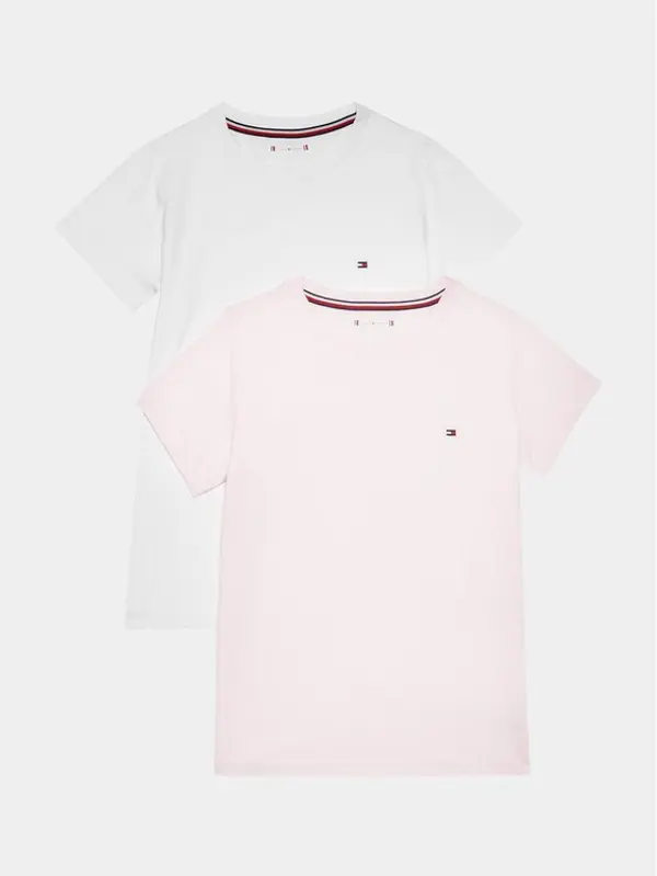 Tommy Hilfiger Tommy Hilfiger Set t-shirt majica﻿ UG0UG00307 Ružičasta Regular Fit