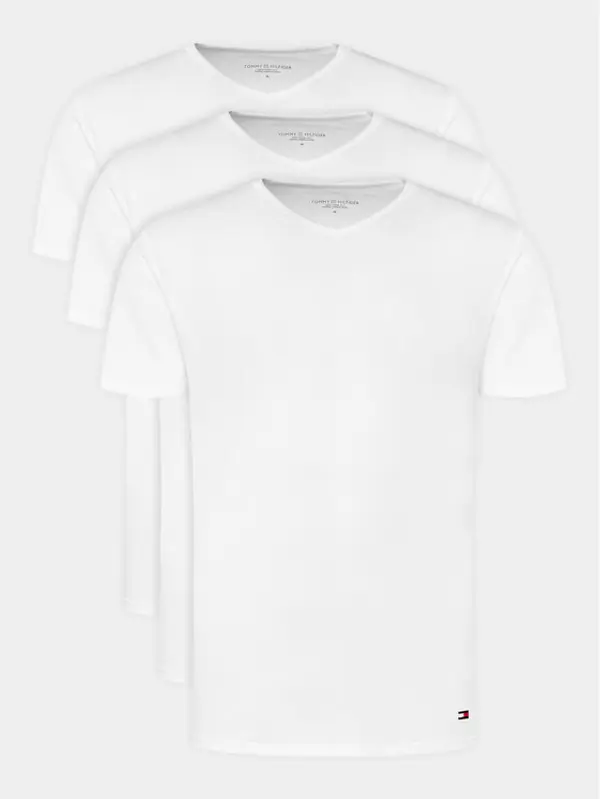 Tommy Hilfiger Tommy Hilfiger Set t-shirt majica﻿ UM0UM03137 Bijela Regular Fit