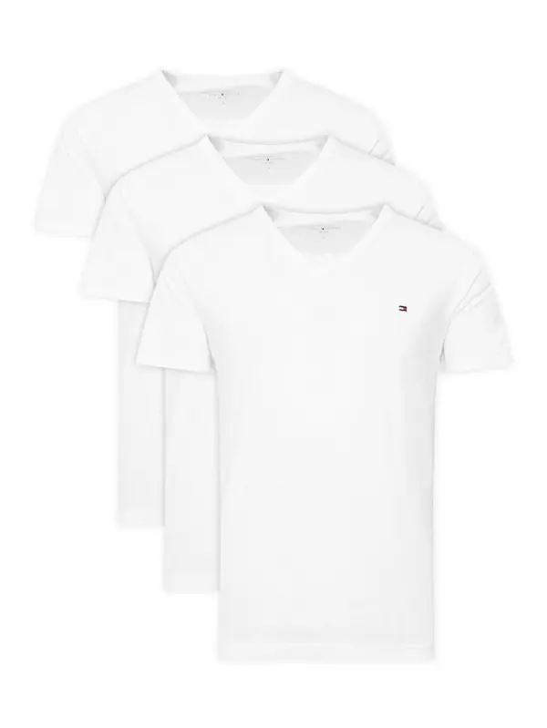 Tommy Hilfiger Tommy Hilfiger Set t-shirt majica﻿ UM0UM03637 Bijela Regular Fit