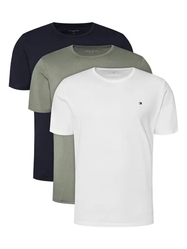 Tommy Hilfiger Tommy Hilfiger Set t-shirt majica﻿ UM0UM03870 Šarena Regular Fit