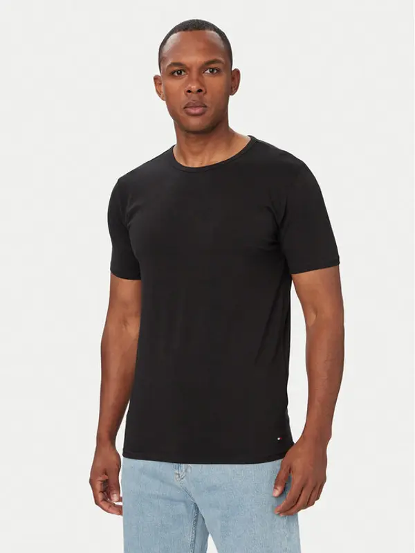 Tommy Hilfiger Tommy Hilfiger Set t-shirt majica﻿ UM0UM03933 Crna Slim Fit