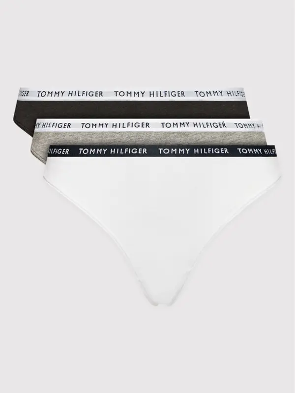 Tommy Hilfiger Tommy Hilfiger Set tanga gaćica﻿ 3p UW0UW02829 Šarena