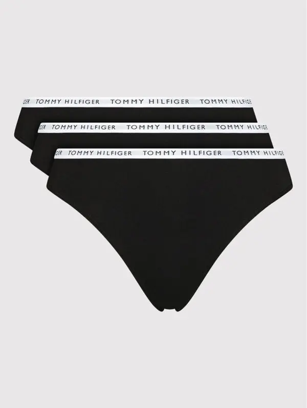 Tommy Hilfiger Tommy Hilfiger Set tanga gaćica﻿ UW0UW02829 Crna