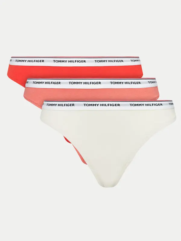 Tommy Hilfiger Tommy Hilfiger Set tanga gaćica﻿ UW0UW04894 Šarena