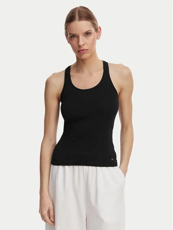 Tommy Hilfiger Tommy Hilfiger Set topova﻿ UW0UW05748 Crna Regular Fit