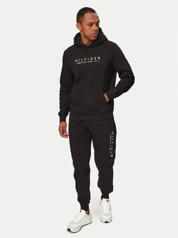 Tommy Hilfiger Tommy Hilfiger Set trenerka MW0MW29730 Crna Regular Fit