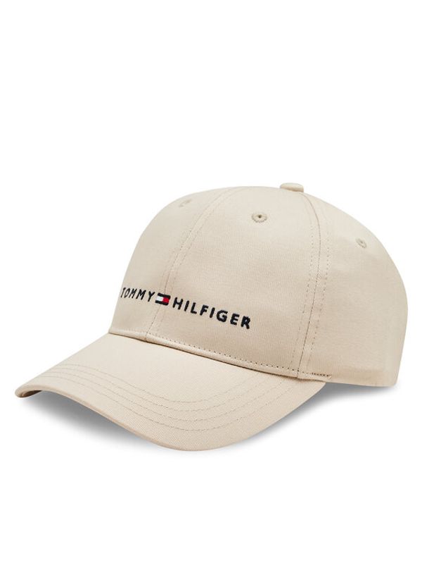 Tommy Hilfiger Tommy Hilfiger Šilterica Essential Cap AU0AU01667 Bež