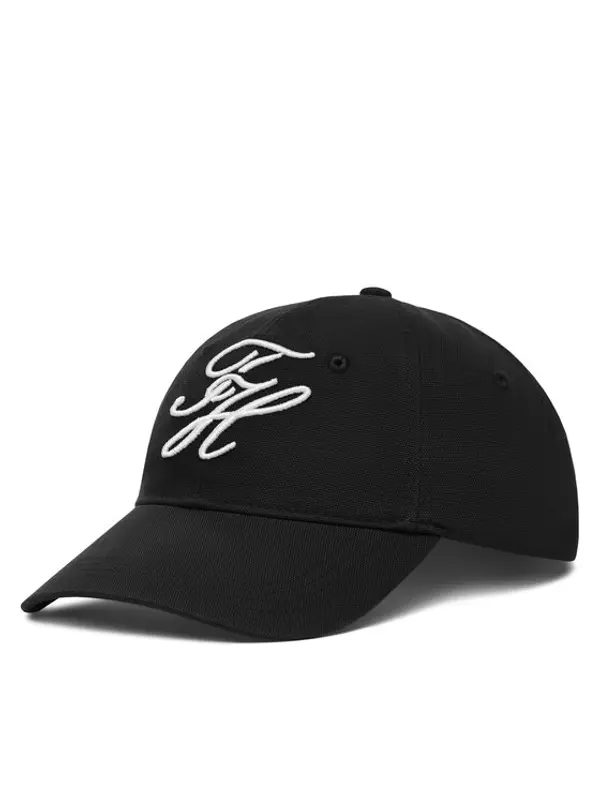 Tommy Hilfiger Tommy Hilfiger Šilterica Logo Embroidery Baseball Cap AM0AM14120 Crna