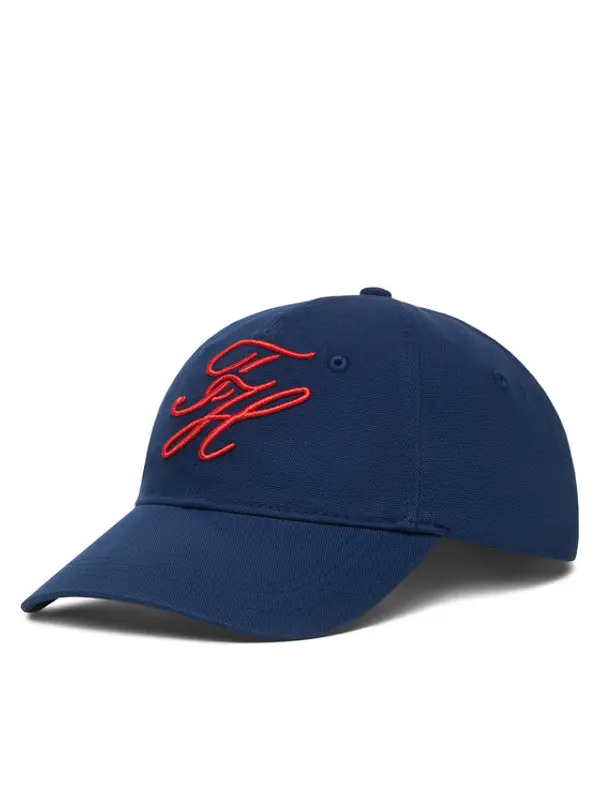 Tommy Hilfiger Tommy Hilfiger Šilterica Logo Embroidery Baseball Cap AM0AM14120 Tamnoplava