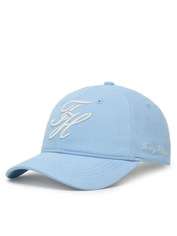 Tommy Hilfiger Tommy Hilfiger Šilterica Logo Embroidery Baseball Cap AW0AW18338 Plava